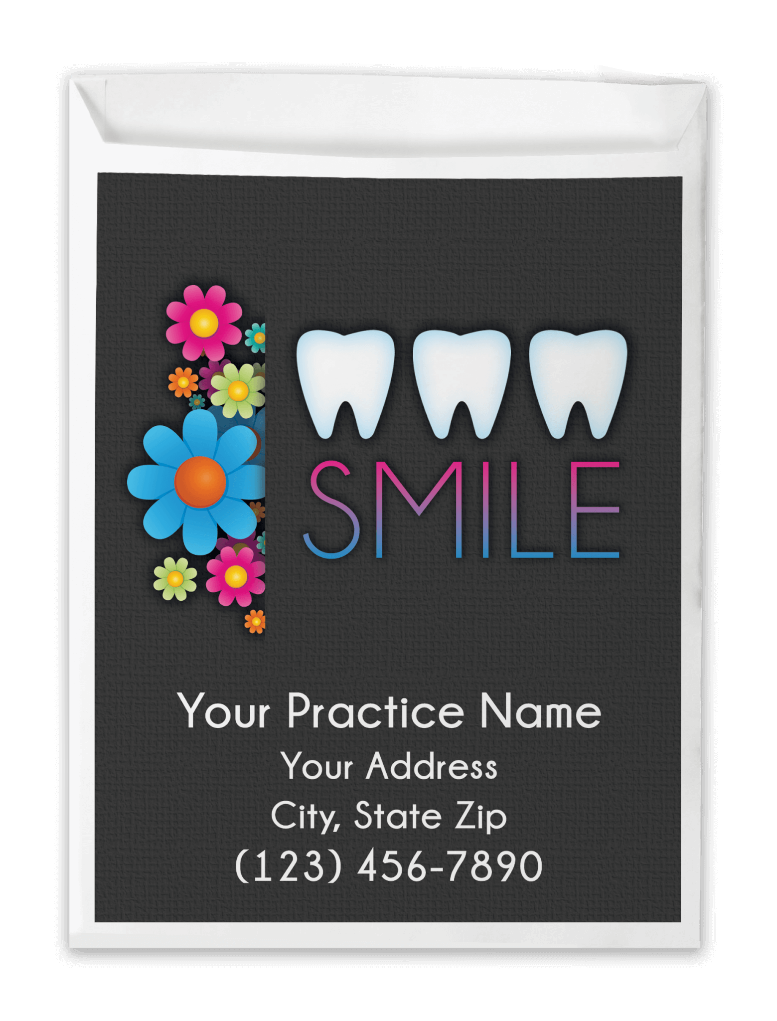 Custom Dental Paper Bags (SPDCOLORBAG91) | Buy a 7 1/2 x 10 Full Color ...